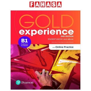 Sách ngoại văn: Gold Experience 2nd Edition B1 Student's Book And eBook With Online Practice