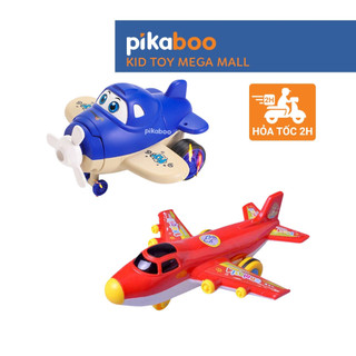 Đồ chơi máy bay ô tô chạy đà biến hình cao cấp Pikaboo chất liệu an toàn thiết kế đẹp mắt đa dạng