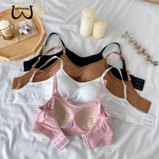 Zxyouping Push Up Underwire Bra Dây Đeo Có Thể Điều Chỉnh Áo Ngực Thể Thao Thoải Mái Đẹp Mặt Sau Ren Ống Top Móc Sau Tích Hợp Đồ Lót Đệm