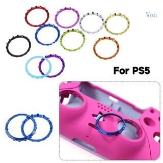 Chiến thắng 2 chiếc Thumbstick Accent Nhẫn Bộ điều khiển trò chơi kim loại Tay cầm cần điều khiển Nhẫn giọng