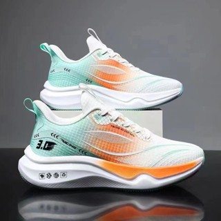  {HÀNG XẢ} GIÀY THỂ THAO NAM-Q2M FASHION-GIÀY SNEAKER 966 CHẤT LIỆU VẢI DỆT KIM THÔNG HƠI THOÁNG KHÍ ĐẾ CAO SU NHẸ ÊM MỀM 