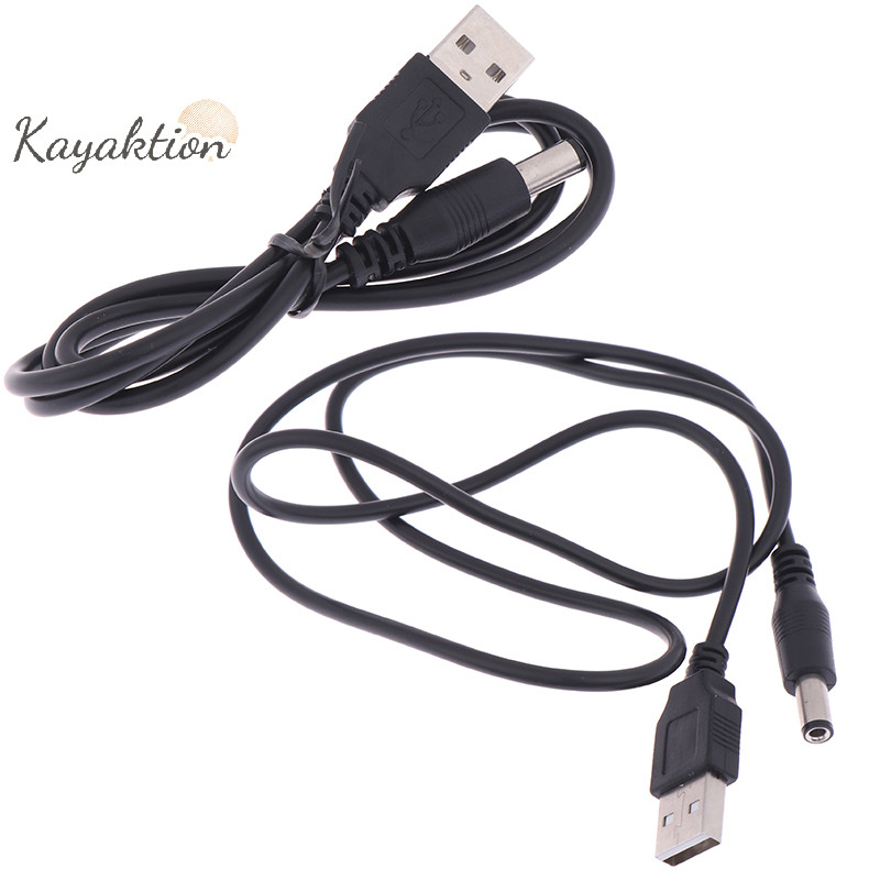 Kayaktion Cáp Sạc USB Sang 5.5 Mm Cắm Jack Cáp Nguồn USB Cho Máy Nghe Nhạc MP3 / MP4 Đẹp