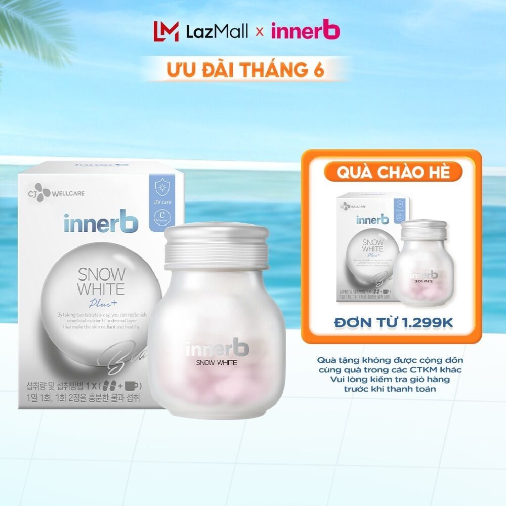Thực phẩm bảo vệ sức khỏe InnerB Snow White 56 viên