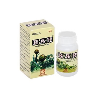 Viên Uống BAR Lợi Gan Mật (Lọ 60/180 viên)