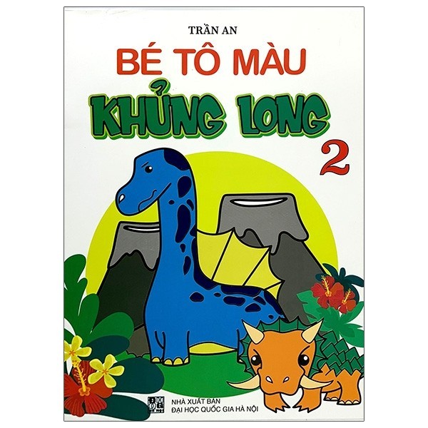Sách Bé Tô Màu Khủng Long 2