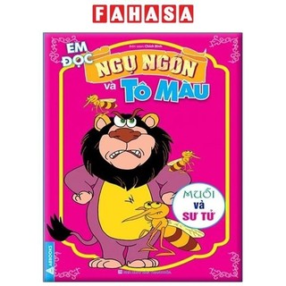Sách em đọc ngụ ngôn và tô màu: muỗi và sư tử