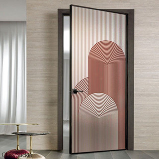 Phim chống nhìn trộm Phòng ngủ Cửa trượt Nhãn dán kính tĩnh điện đơn giản hiện đại Nhãn dán cửa sổ mờ Nhãn dán ánh sáng và mờ