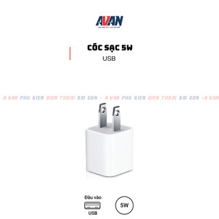 Củ Sạc Dẹp 5W - Dây Sạc USB