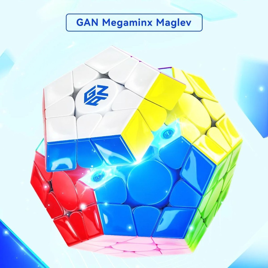 GAN Megaminx Maglev UV 3x3 Cube Professional GAN Megaminx V2 3x3 Puzzle Toys