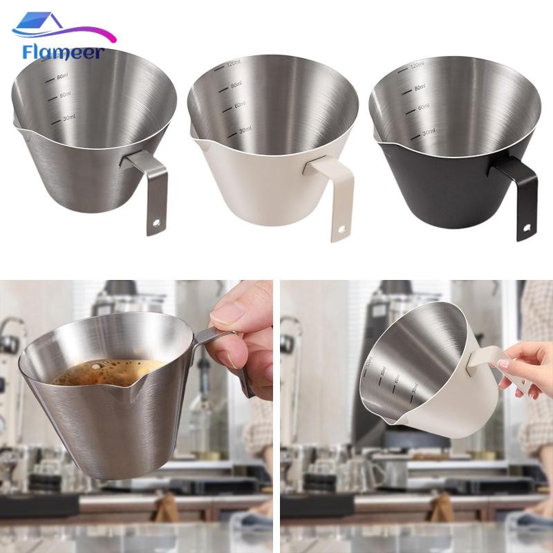 Cốc đo Espresso Cốc rót 4.06 ounce Cốc Espresso có tay cầm Espresso