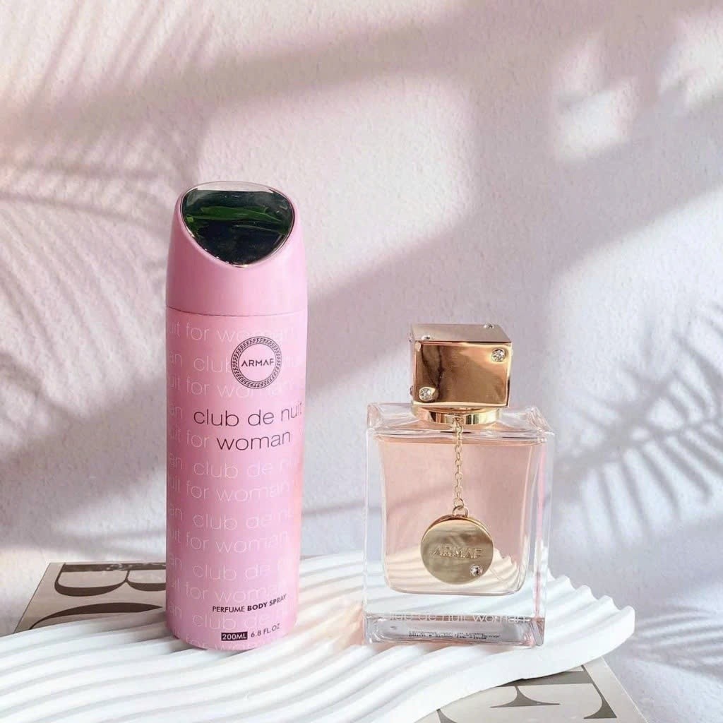 Xịt Khử Mùi Toàn Thân Hương Nước Hoa Armaf Club De Nuit Women 200ml - Chính Hãng | BigBuy360 - bigbuy360.vn