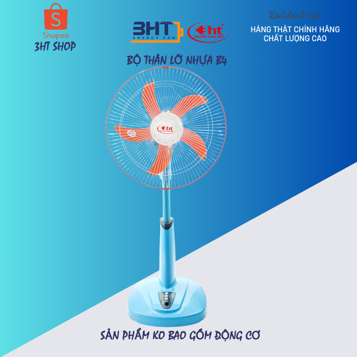 BỘ VỎ THÂN LỞ NHỰA QUẠT LỬNG B4 ( KO CÓ ĐỘNG CƠ)