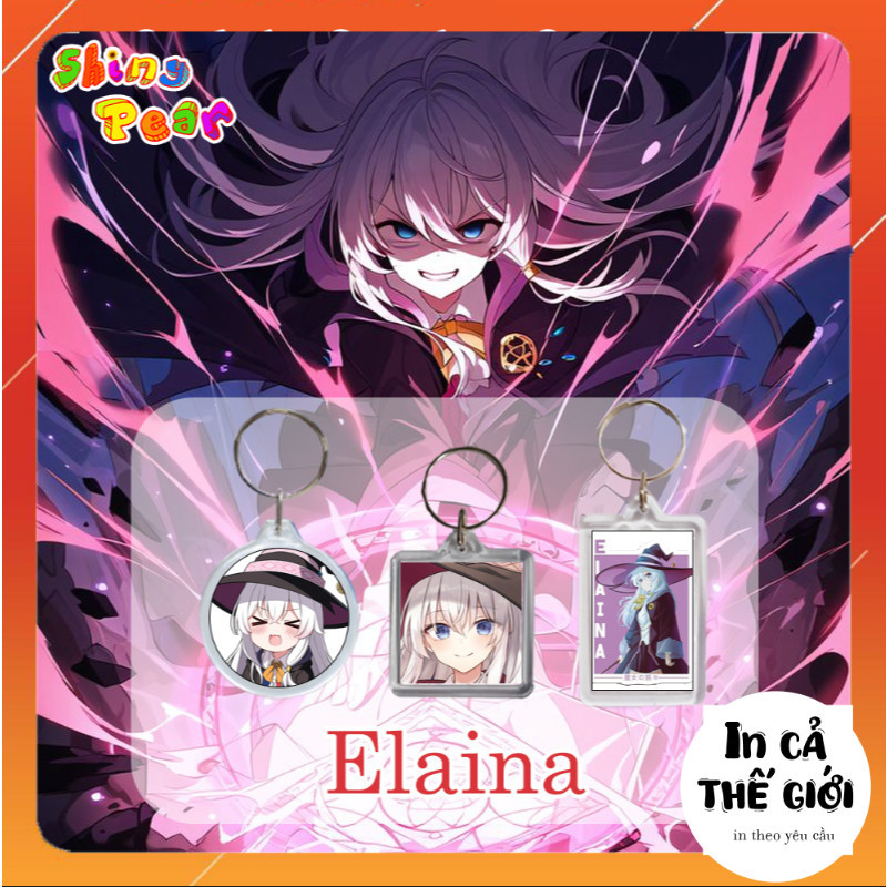 [Hành trình của Elaina] - Móc khóa | Móc chìa khóa Elaina Anime/light novel Majo no Tabitabi / The J