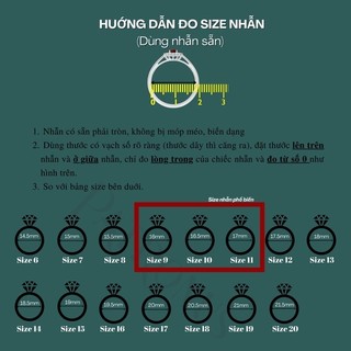 Nhẫn Lucky Vàng Đậm De Luna