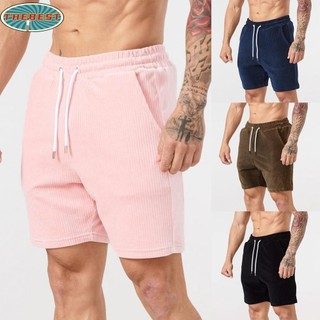 Shorts Solid Color Casual Pants Corduroy Short Pants Affordable For Men