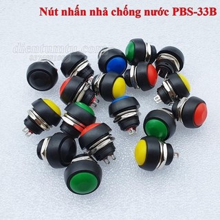 Nút nhấn nhả chống nước PBS-33B