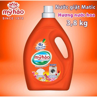 Nước giặt Mỹ Hảo matic đậm đặc 3kg8