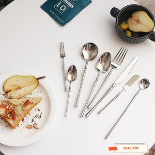 [LẺ] Dao Thìa Dĩa Khấc [INOX 304] [BẠC BÓNG] đẳng cấp thượng lưu, phong cách hiện đại, giao hàng nhanh.