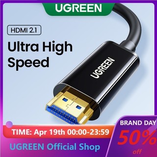 Ugreen Cáp Quang HDMI 2.1 Tốc Độ Cao 8K HDR 8K / 60Hz 4K / 120Hz 48Gbps Ebc 3D HDCP2.2 Cho 8K TV