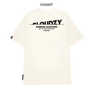 Áo thun nam nữ unisex tay lỡ phông local brand form rộng teen cổ tròn oversize cotton  CLOUDZY CROP
