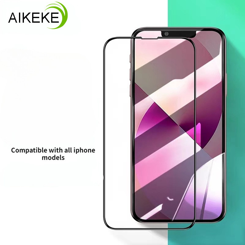 Phim bảo vệ màn hình kính cường lực Tương thích với iPhone 15 14 8 7 6 6S Plus iPhone 15 14 13 12 11