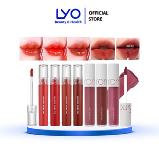 Son kem Romand Zero Velvet son bóng juicy lasting glasting water Tint