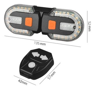 Đèn phanh đuôi, Đèn hậu rẽ tín hiệu xe đạp rẽ tín hiệu đèn sau, Phụ kiện xe đạp ABS Đèn flash LED đuôi dừng MTB