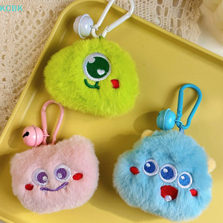 Kawaii One Big Eye Monster Plush Pet Lovers Móc khóa Mặt dây chuyền Cặp đôi Móc khóa Ch Móc khóa xe hơi