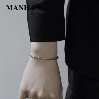 Titanium steel bracelet, simple design, suitable for couples