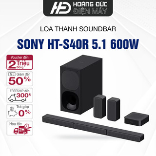 Bộ loa thanh soundbar sony ht-s40r 5.1 600w và s350 2.1 - hàng chính hãng - bảo hành 12 tháng chính hãng