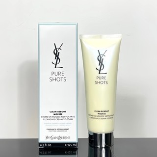 Sữa rửa mặt YSL New Night Queen Bọt nhỏ gọn Sữa rửa mặt dưỡng ẩm làm mới nhẹ 125ml