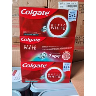 Bộ 5 Kem đánh răng Colgate Optic White Exfoliating Mineral