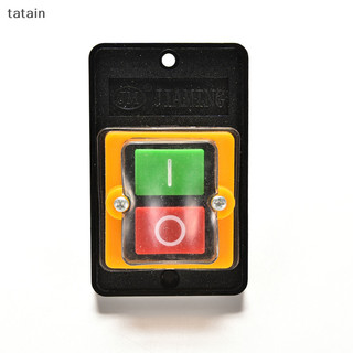 Tatain 10a 380v kao-5 chống nước bật / tắt nút nhấn máy khoan công tắc nhựa động cơ vn