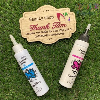 Thuốc uốn nóng, lạnh Ceramide Thio Perm Seraz 100ml/100ml - TN