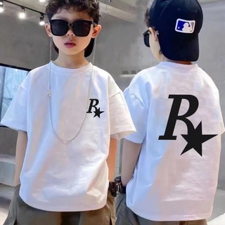 100 ~ 160 quần áo trẻ em bé trai áo thun tay ngắn mùa hè trẻ em quần áo mùa hè thương hiệu bé trai mùa hè áo