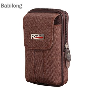  Túi đeo thắt lưng nam Fanny đa chức năng Canvas Điện thoại di động Túi Bum