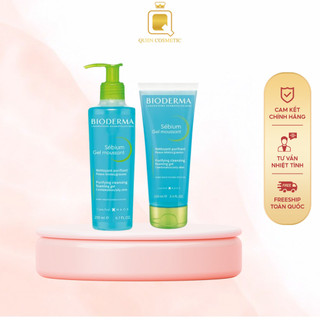 Sữa rửa mặt bioderma sebium gel moussant 45ml - 100ml - 200ml