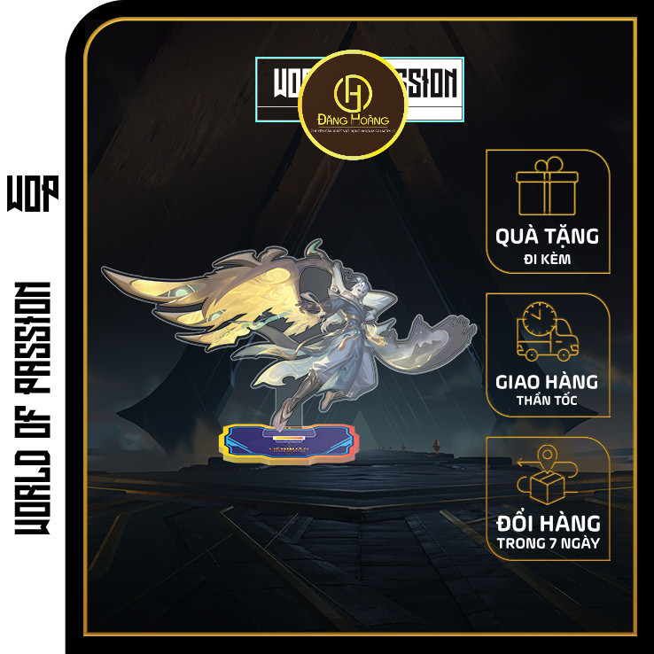 Mô Hình Nhân Vật Zata Chí Tôn Tà Phượng Trong Game Liên Quân Mobile_ĐH