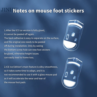  Miếng Dán Chân Chuột JINHF Cho DELUX M800 Pro Chuột Chơi Game Chống Trơn Trượt Miếng Lót E-Sport Game Thủ Phụ Kiện HOT 
