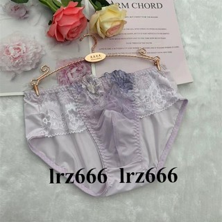 [Lrz666] Nam Nữ Phong Cách Nhật Bản Pure Desire Nam Gợi Cảm Trong Suốt Thoáng Khí Close-Fit Co Giãn Quần Đùi Ren Size Lớn Giả-Nữ Đeo Chéo Hàng Ngày Ốp Lưng Choàng Nữ
