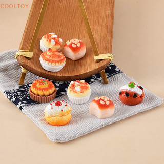 Cooltoy 1 Bộ 1: 12 Nhà Búp Bê Thu Nhỏ Bánh Trái Cây Trứng Tart Bánh Mì Món Tráng Miệng Mô Hình Nhà Bếp Trang Trí Thực Phẩm Đồ Chơi Nhà Búp Bê Phụ Kiện HOT