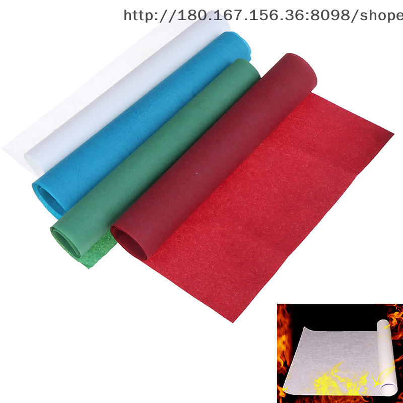 Pnpia Giấy lửa flash ngọn lửa giấy hoa hồng giấy lửa lửa đạo cụ ma thuật Boutique