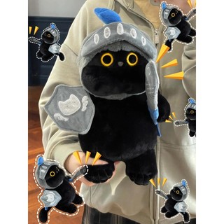 Size lớn hiệp sĩ han hanmao mèo búp bê hanmao sang trọng đồ chơi dễ thương ragdoll kèm búp bê quà tặng sinh nhật