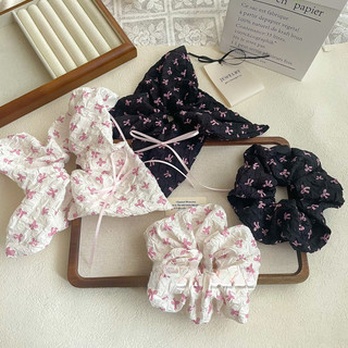 Scrunchies Đuôi Ngựa Buộc Tóc Phụ Kiện Tóc Nữ Đuôi Ngựa Kích Thước Lớn Tóc Scrunchies Giá Đỡ Dây Buộc Tóc