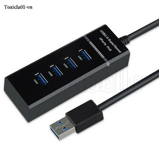 Hub chia 4 cổng usb 3.0 hub otg tốc độ cao đa năng cho máy tính / laptop