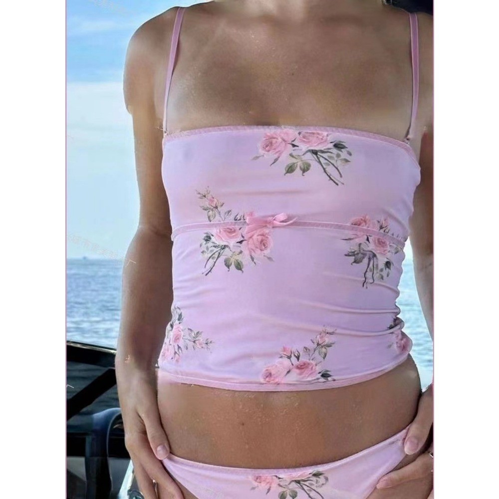 RICH-THEY Bộ Đồ Bikini Mới Có Hoa Màu Vàng Gợi Cảm Cho Nữ Đồ Bơi Co Giãn Cao Thời Trang | BigBuy360 - bigbuy360.vn