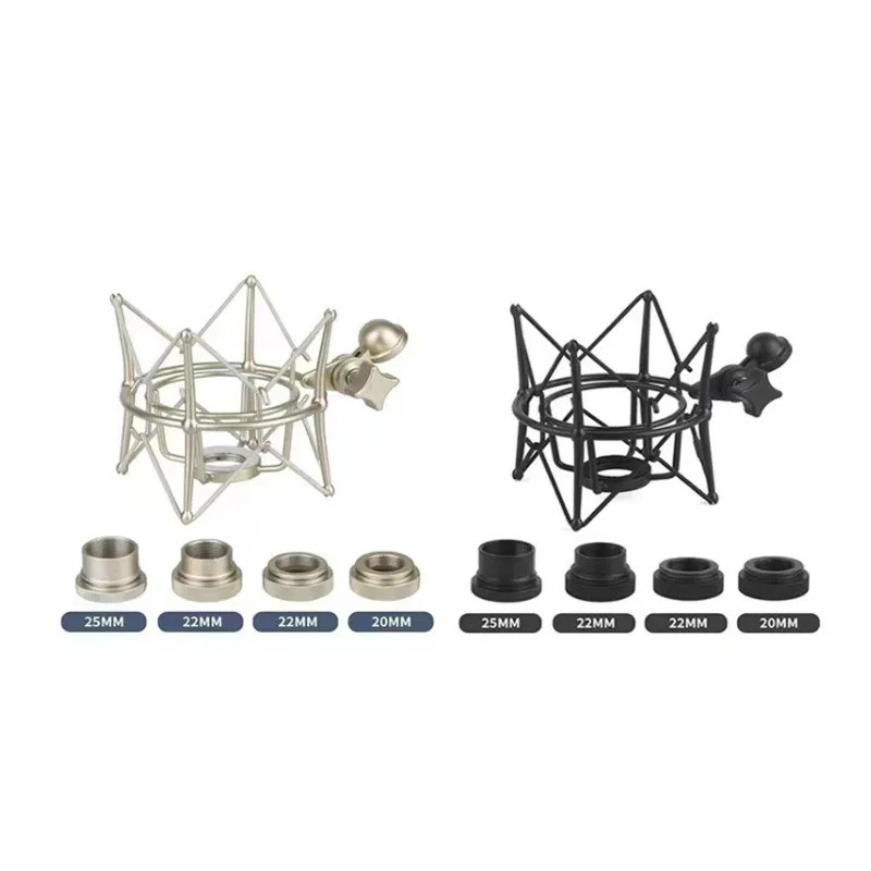 1 CÁI Giá đỡ sốc cho micrô ngưng tụ Máy thu âm Neumann U87 Nhạc cụ (Bốn răng trung tâm)