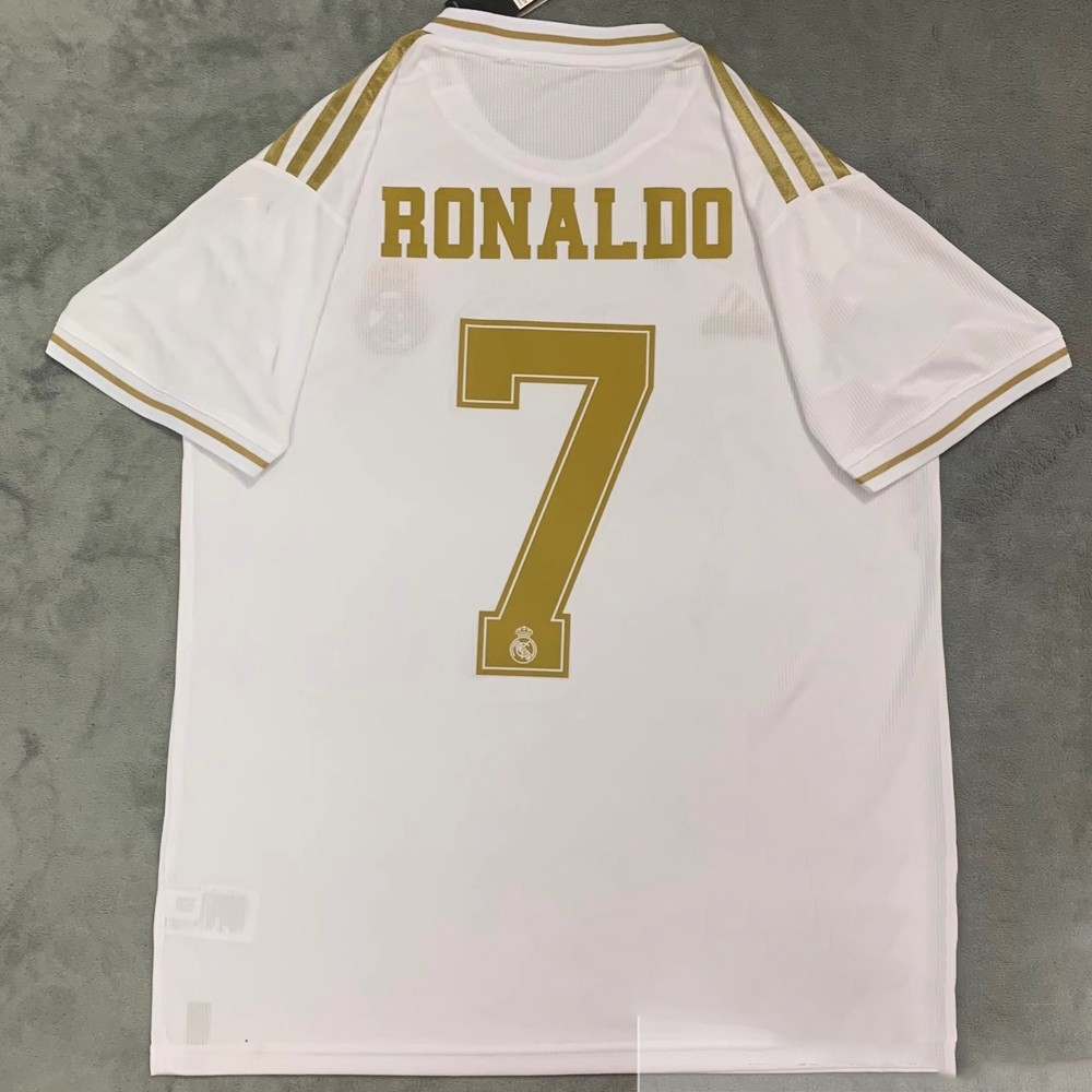 2015-16 17-18 19-20 Mùa giải Rmd Retro Sân khách Jersey Bóng đá Cristiano CR7 Hazard Ramos Kroos Ben