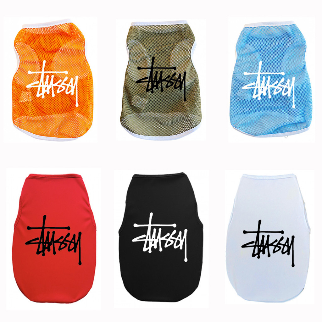 Áo Vest thoáng khí in hình mèo / chó Graffiti cho chó nhỏ