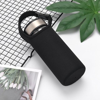Túi đựng bình giữ nhiệt loại dây ngắn, túi đựng bình nước co giãn bảo vệ bình, giữ nhiệt cho bình, có nhiều kích thước
